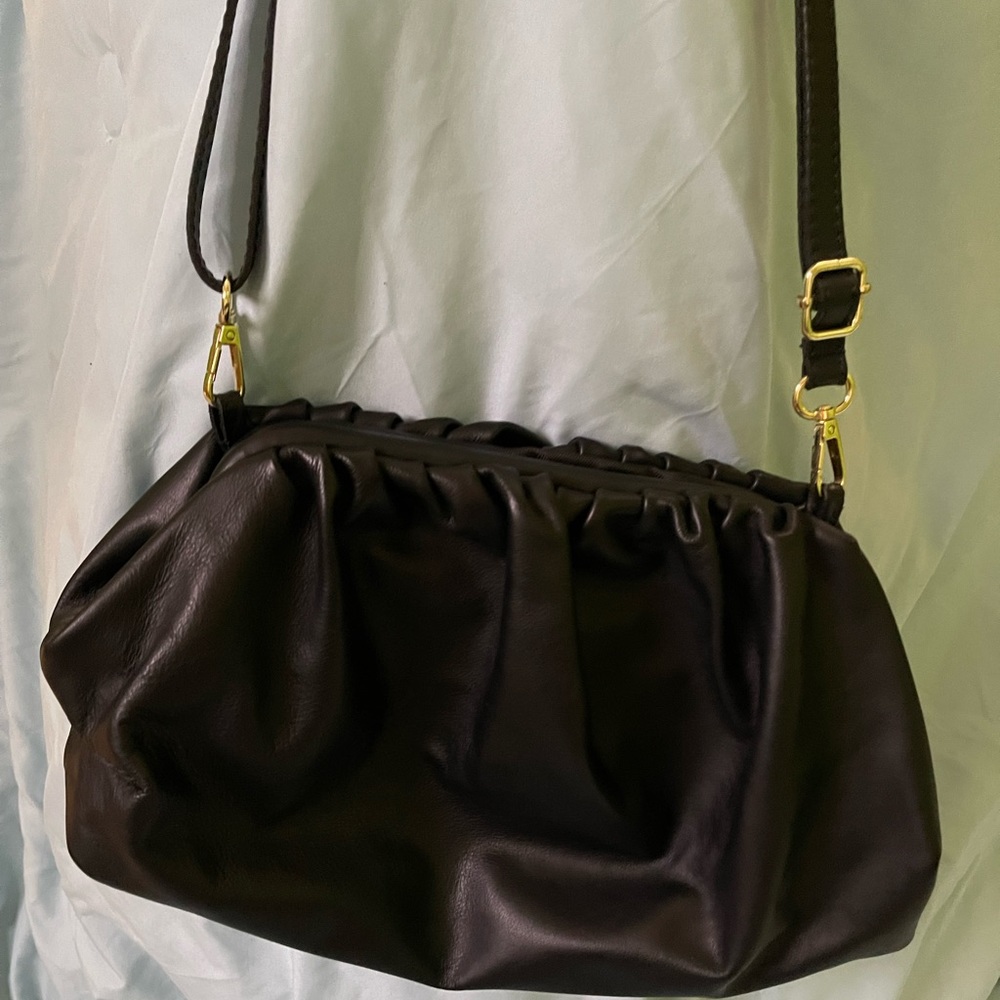 Leather satchel